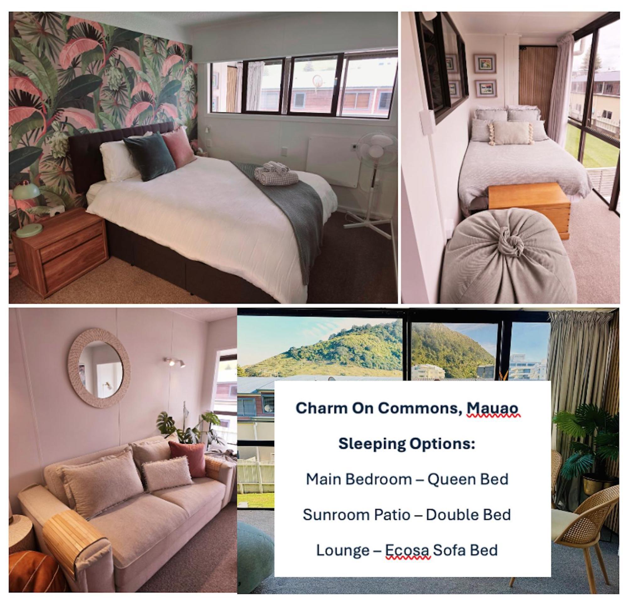 Apartamento Charm On Commons, Mauao Mount Maunganui Exterior foto